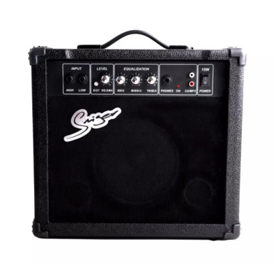 YX-15-BK Гитарный комбоусилитель, 15Вт, черный, Smiger