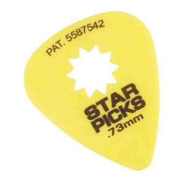 30013 Star Pick Медиаторы 72шт, толщина 0.73мм, Everly