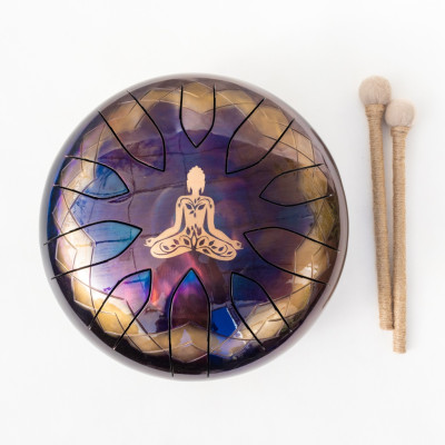 SSD-Yoga Глюкофон Йог 24см, Shiny Steel Drums