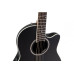 OVATION APPLAUSE AB28-5S Super Shallow Bowl Cutaway Black Satin гитара электроакустическая