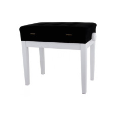 GEWA Piano bench Deluxe Compartment White matt банкетка для пианино