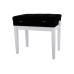 GEWA Piano bench Deluxe Compartment White matt банкетка для пианино GEWA Piano bench Deluxe Compartment White matt банкетка для пианино