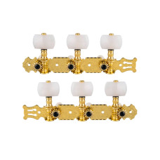 AO-020B1P Комплект колковой механики для классической гитары, позолоченный, Alice