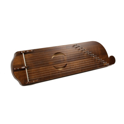 GU-10.08.13.00162 Гусли басовые Варяги 13 струн, твердые, базовые, темные, Гусельник