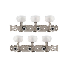 AOD-018C(W) Комплект колковой механики для классической гитары, 35мм, с втулками, Alice