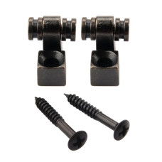 MX0656-4 Ретейнер для гитары роликовый, черный, 4шт, Musiclily