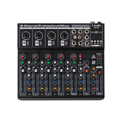 FK-06 Микшерный пульт, 6 каналов, серия PRO, LAudio