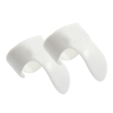R374-LG-WHT Медиатор на средний палец (коготь), белый, большой, 12 штук в пакете D'Andrea