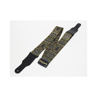 FL40221PA PolyArt Ремень для гитары, полиэфир, загадка Индии, Fidel