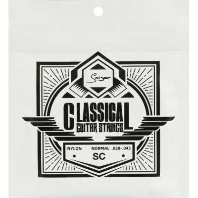 SC-Smiger Комплект струн для классической гитары, посеребренные, Smiger