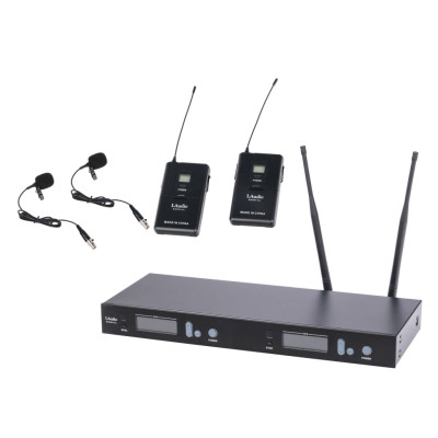 5000-UL Беспроводная микрофонная система, 2 петличных микрофона, LAudio