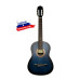 K-Blue Гитара классическая, синяя, Кунгурская Акустика K-Blue Гитара классическая, синяя, Кунгурская Акустика