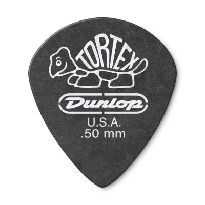 482R.50 Tortex Pitch Black Jazz III Медиаторы 72шт, толщина 0.50мм, Dunlop