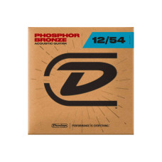 Dunlop DAP Phosphor Bronze Light 12-54 струны для вестерн-гитары фосфорная бронза