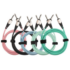 FICM-005(Macaroons)-BK Кабель инструментальный, черный, 3м, Flanger