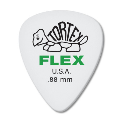 428P.88 Tortex Flex Медиаторы, 12шт, толщина 0,88мм, Dunlop