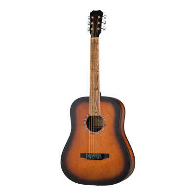 D-Sunburst Гитара акустическая, санберст, Кунгурская Акустика
