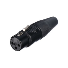 RC3F-B Разъем на кабель XLR "мама", Rean