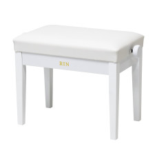 LB-11WHG Банкетка, белая, искусственная кожа, Rin