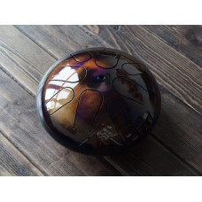 IN22DV21 Глюкофон 22см, Burnt, двухсторонний, INOY