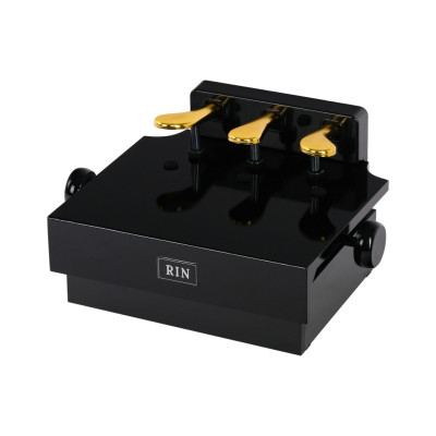 LB-P3BK Подставка-удлинитель педалей пианино для детей, чёрная, Rin