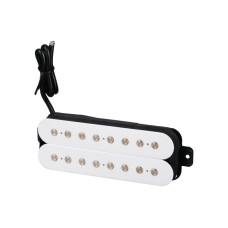 BH-22-8-P-WH-B Звукосниматель магнитный для 8-струнной гитары, хамбакер, бриджевый, белый, Belcat