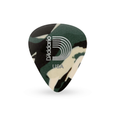 1CCF6-10 Camouflage Медиаторы, целлулоид, 10шт, толстые, камуфляжная расцветка, Planet Waves