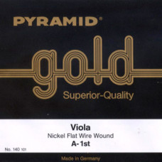 140100 Gold Комплект струн для альта, Pyramid