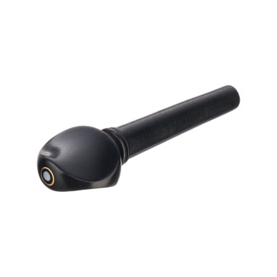 VP04E-4/4 Колок для скрипки, парижский глазок. Материал - черное дерево. WBO