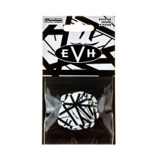 EVHP03 EVH White With Black Stripes Медиаторы 6шт, толщина 0.60мм, Dunlop