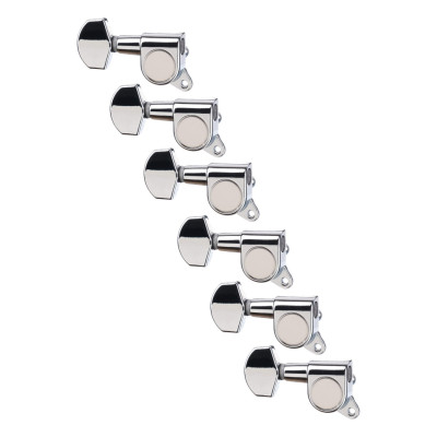 J-02-6R-CR Колки для гитары 6п, хром, Paxphil