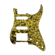 DPP-ST-GOP-HSS Защитная накладка электрогитары Stratocaster, HSS, золотая, D'Andrea