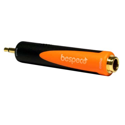 BESPECO SLAD100 Переходник 3.5mm mono jack M / 6.3mm mono jack F