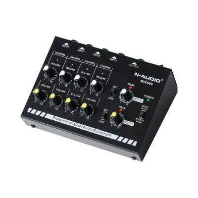 MIX800 Микшер, 8 каналов, N-Audio