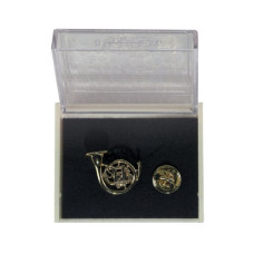 Pick Boy French Horn значок на клипсе