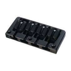 BB-004-BK Бридж (струнодержатель) для бас-гитары, черный, Metallor BB-004-BK Бридж (струнодержатель) для бас-гитары, черный, Metallor