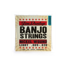 Dunlop DJN0920 Light Nickel 9-20 струны для банджо