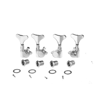 M176-2M177-2 Колки для бас-гитары, 2+2, хром, Musiclily