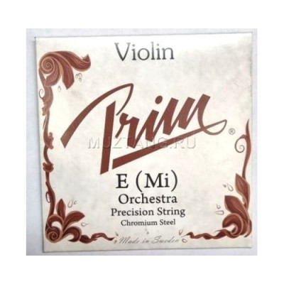 PRIM Orchestra струна E (Ми) для скрипки 4/4, сильное натяжение, сталь