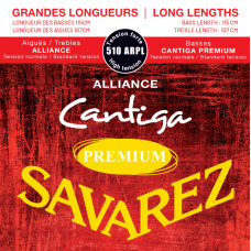 510ARPL Alliance Cantiga Premium Long Комплект струн для классической гитары, Savarez