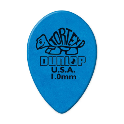 423R1.0 Tortex Small Teardrop Медиаторы, 36шт, м/капля, толщина 1.0мм, Dunlop