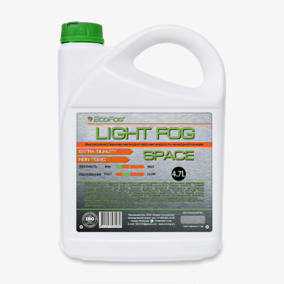 EF-Space Жидкость для дым машин, легкий средний дым, EcoFog