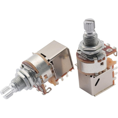 M290-2 Потенциометр тона A500K (лог), Push/Pull, 2шт, Musiclily