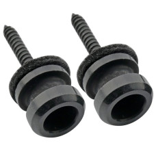 MX2700BK-2 Крепление ремня, черное, 2 шт, Musiclily