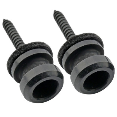 MX2700BK-2 Крепление ремня, черное, 2 шт, Musiclily