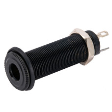 MX2396BK Разъем джек панельный, моно, черный, Musiclily MX2396BK Разъем джек панельный, моно, черный, Musiclily