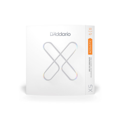 XSABR1047 XS Комплект струн для акустической гитары, бронза 80/20, 10-47, D'Addario