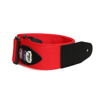 MB5030-090 Ремень для гитары, нейлоновый, красный, Mamba straps