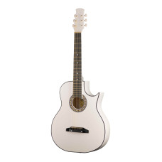 31CW Акустическая гитара, с вырезом, белая, Ижевский завод Т.И.М