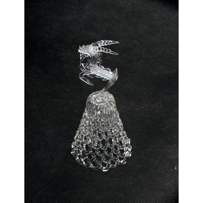 GH-M045 Колокольчик хрустальный «Козерог», средний, Гусь Хрустальный